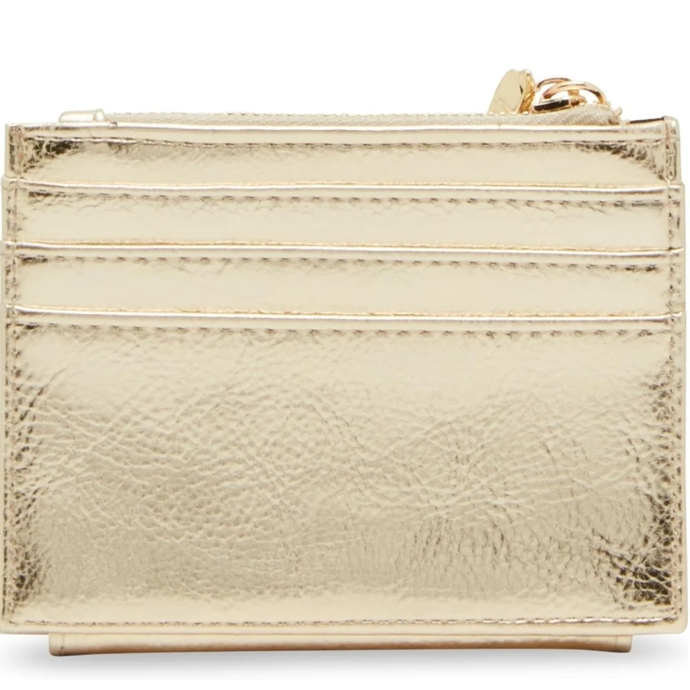 Betsey Johnson Gold Candy Bifold Wallet - Picture 4 of 6